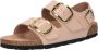 BIRKENSTOCK Slippers Dames Milano Big Buckle Dames Maat: 37 Materiaal: Leer Kleur: Roze - Thumbnail 6