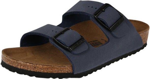 Birkenstock Arizona Kids Slippers Navy Narrow fit | Blauw | Imitatieleer - Foto 11