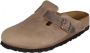Birkenstock Boston Tabacco Brown narrow Fettleder Oiled Leather Unisex Pantoffels Tabacco Brown - Thumbnail 8