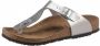 Birkenstock Gizeh Kids Slippers Electric Metallic Silver Narrow-fit - Thumbnail 4