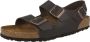 Birkenstock slipper MILANO Dark Brown regular Naturleder Smooth Leather - Thumbnail 3