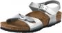 Birkenstock Rio Kids Sandalen Electric Metallic Silver Narrow fit | Zilver | Imitatieleer - Thumbnail 14