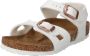 Birkenstock Meisjes Rio KIds White Birko Flor WIT - Thumbnail 3