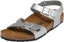 Birkenstock Rio Kids Sandalen Electric Metallic Silver Narrow fit | Zilver | Imitatieleer - Thumbnail 4