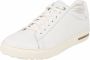 Birkenstock Witte Leren Sneakers met Verwijderbaar Kurk-Latex Voetbed White - Thumbnail 6