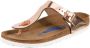 Birkenstock Metallic Roze Slippers voor Vrouwen Bruin Dames - Thumbnail 4