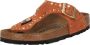 BIRKENSTOCK Teenslippers Dames Gizeh Rivet Border Maat: 40 Materiaal: Suède Kleur: Oranje - Thumbnail 3