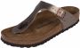 Birkenstock Gizeh Dames Slippers Graceful Taupe Regular fit | Taupe | Imitatieleer - Thumbnail 9