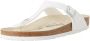 Birkenstock Gizeh norHeren vrouwelijke Birko Flor White Wit Dames - Thumbnail 6