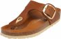 Birkenstock Gizeh Big Buckle Nl Womens Cognac Schoenmaat 35 Slides 1018745 - Thumbnail 6