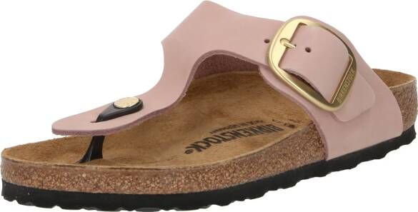 Birkenstock Roze Leren Sandalen met Enkelbandje Pink Dames - Foto 8