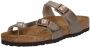 Birkenstock Mayari Dames Slippers Graceful Taupe Narrow fit | Taupe | Imitatieleer - Thumbnail 3