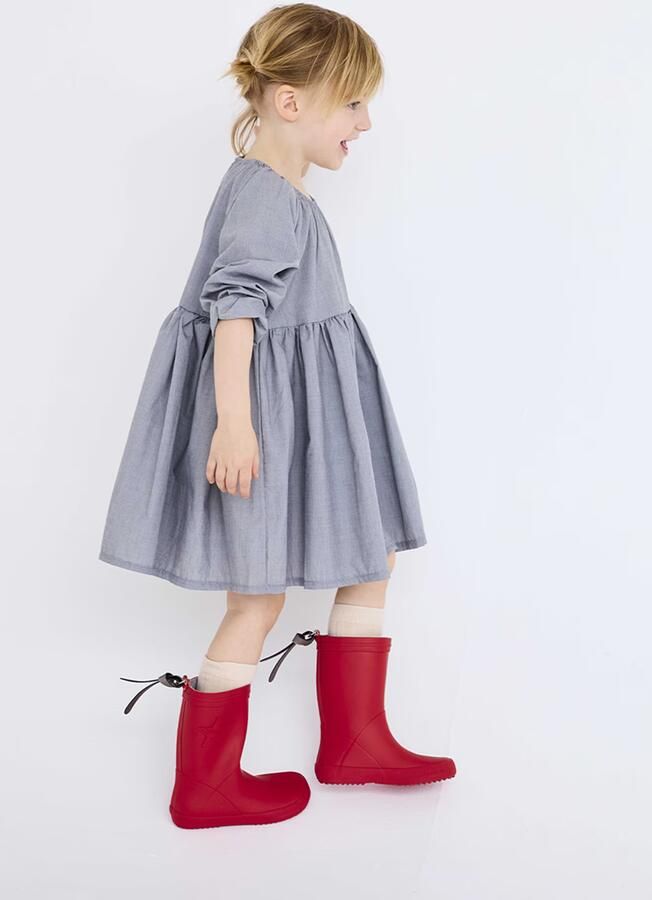 Bisgaard Kid's Star Rubber Rubberlaarzen rood - Foto 5