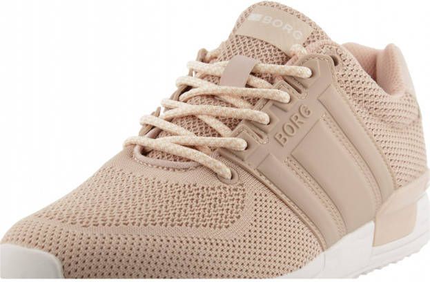 Björn Borg Dames Veterschoenen Bjorn Borg R130 Pink Rose - Schoenen.nl