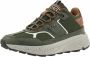 Björn Borg Chunky Runner Sneaker met Metalen Merkembleem Green Heren - Thumbnail 3