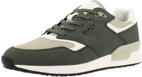 Björn Borg Bjorn Borg Bjorn Borg Sneakers Groen Suede 301207 Heren Suède - Foto 12