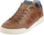 Björn Borg Donkerbruine Leren Lage Sneaker met Unieke Details Brown Heren - Thumbnail 5