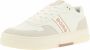 Björn Borg T2300 MET Tennis Geïnspireerde Sneaker White Dames - Thumbnail 2