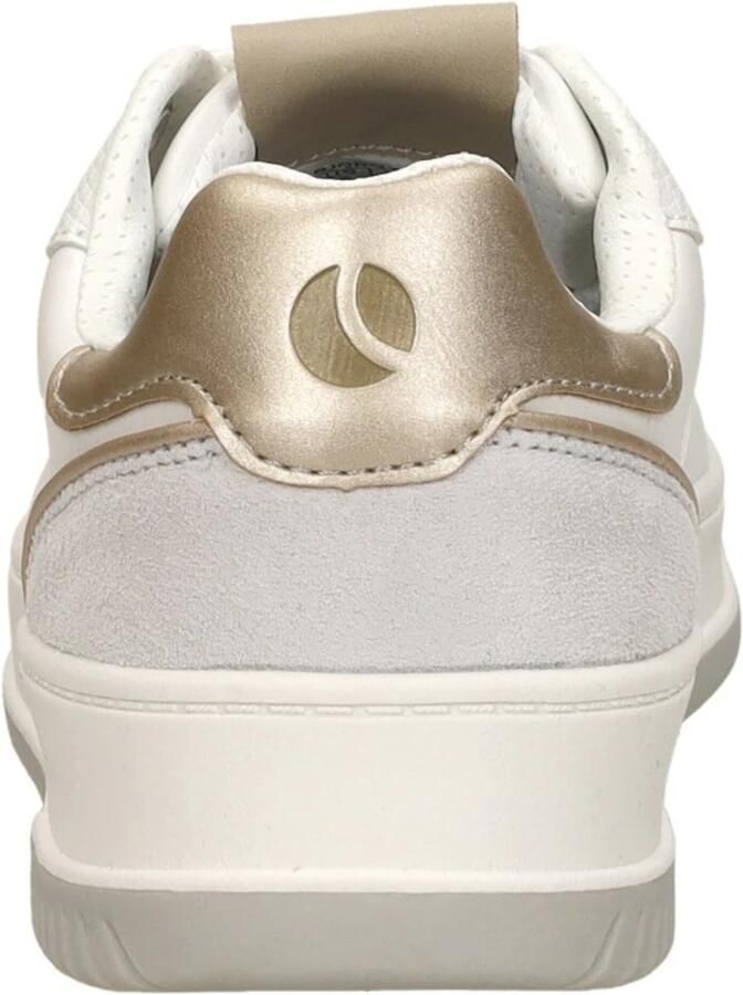 Björn Borg T2700 Dames Sneakers Laag Witte Sneaker Vrouwen Schoen Wit Goud - Foto 3