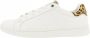 Björn Borg Klassieke lage sneaker met metallic luipaard details White Dames - Thumbnail 3