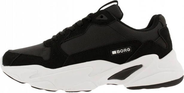 Björn Borg Bjorn Borg Dames Lage sneakers X400 Bsc W Zwart - Schoenen.nl