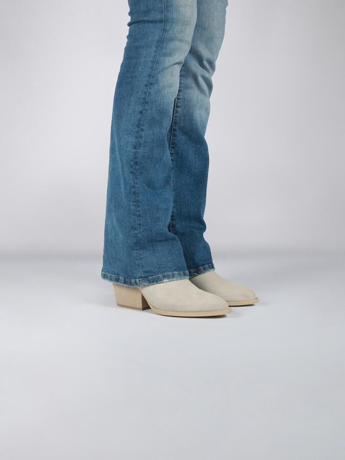 Blackstone Cassidy Zl91 OFF White Zipper Boot Beige Dames - Foto 7