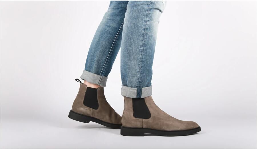 Blackstone OWEN WG81 Taupe Chelsea boots Heren Taupe - Foto 12