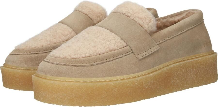 Blackstone ENJAR KATTA EL416 Mouton Slip-ons Dames Beige - Foto 2