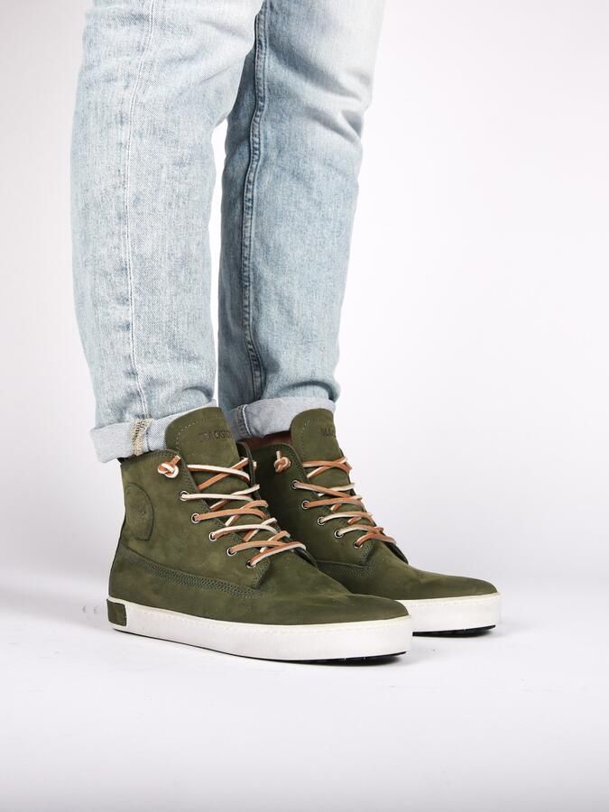 Blackstone AM02 BOTTLE GREEN ORIGINAL 6'' BOOTS Man Green - Foto 6