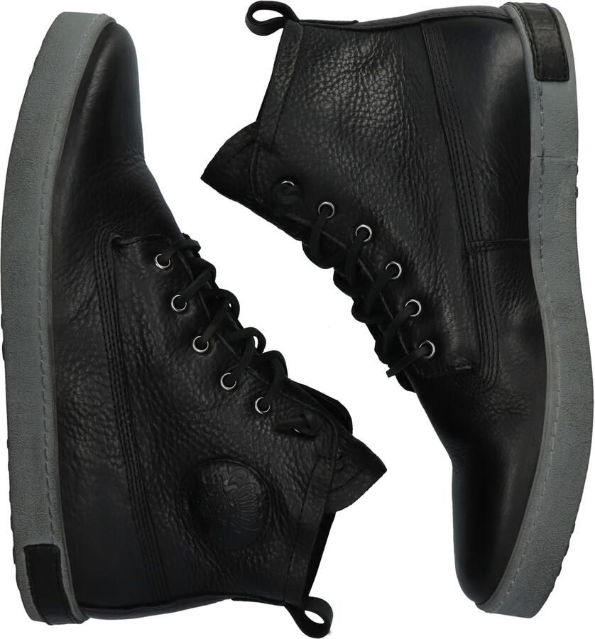 Blackstone GM06 ASPHALT ORIGINAL 6'' BOOTS SHEEPSKIN Man Black - Foto 14