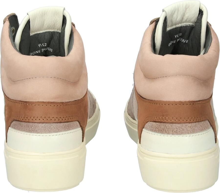 BLACKSTONE Hoge Sneakers Dames Yl52 Suède Bruin - Foto 3