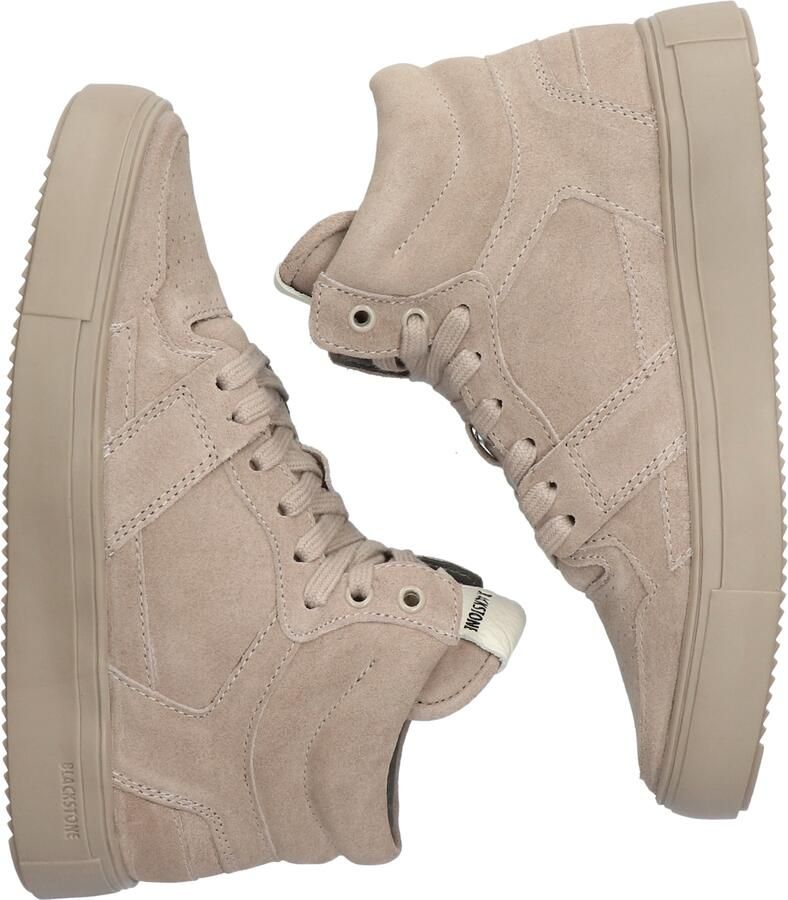 Blackstone KEYLA YL51 Weathered Teak Sneaker (high) Dames Taupe - Foto 4
