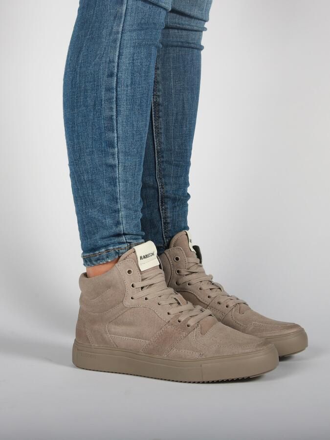 Blackstone KEYLA YL51 Weathered Teak Sneaker (high) Dames Taupe - Foto 5