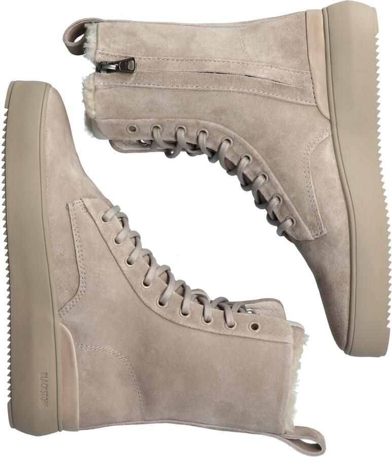 Blackstone NORA YL67 WEATHERED TEAK BOOTS SHEEPSKIN Vrouw Beige - Foto 5