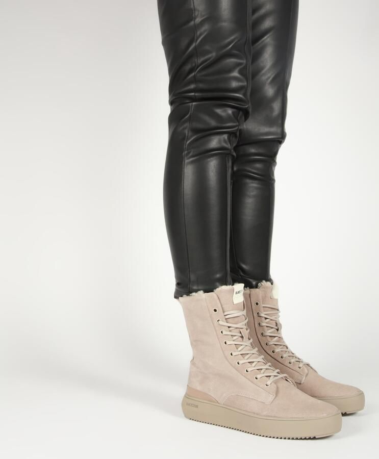 Blackstone NORA YL67 WEATHERED TEAK BOOTS SHEEPSKIN Vrouw Beige - Foto 6