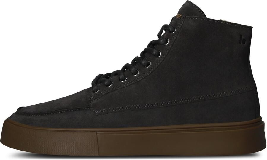 Blackstone RUBY EERO ZIPPER CG189 Bitumen Sneaker (high) Heren Dark grey - Foto 7