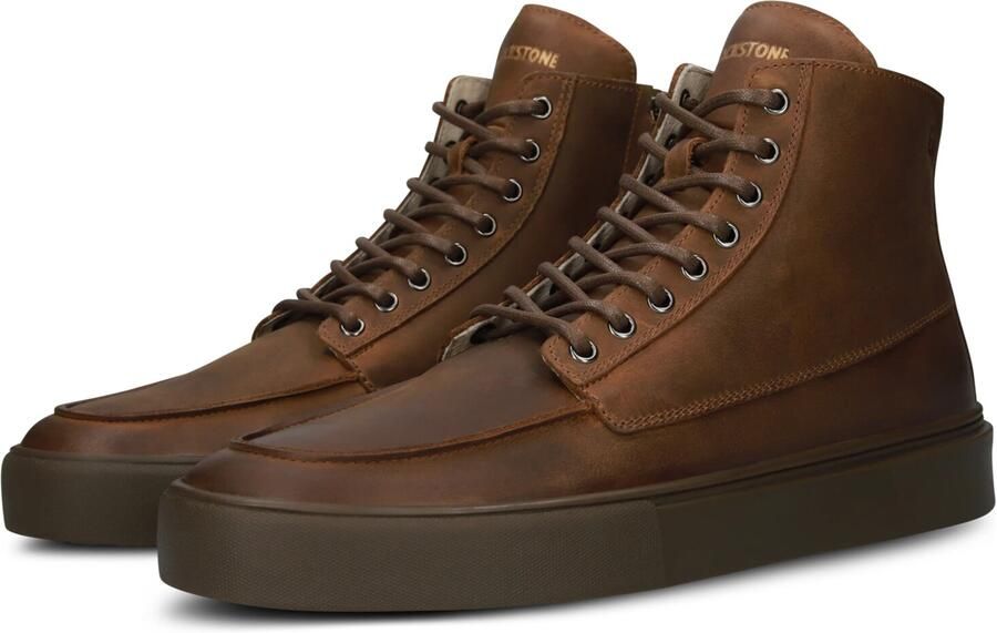 Blackstone RUBY EERO ZIPPER CG523 Tan Sneaker (high) Heren Brown - Foto 7