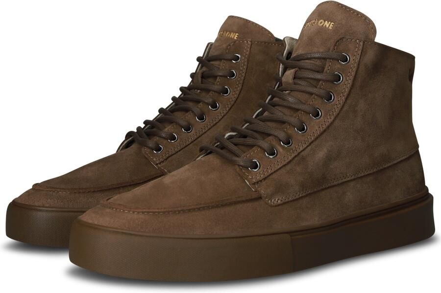 Blackstone RUBY EERO ZIPPER CG524 Walnut Sneaker (high) Heren Brown - Foto 6