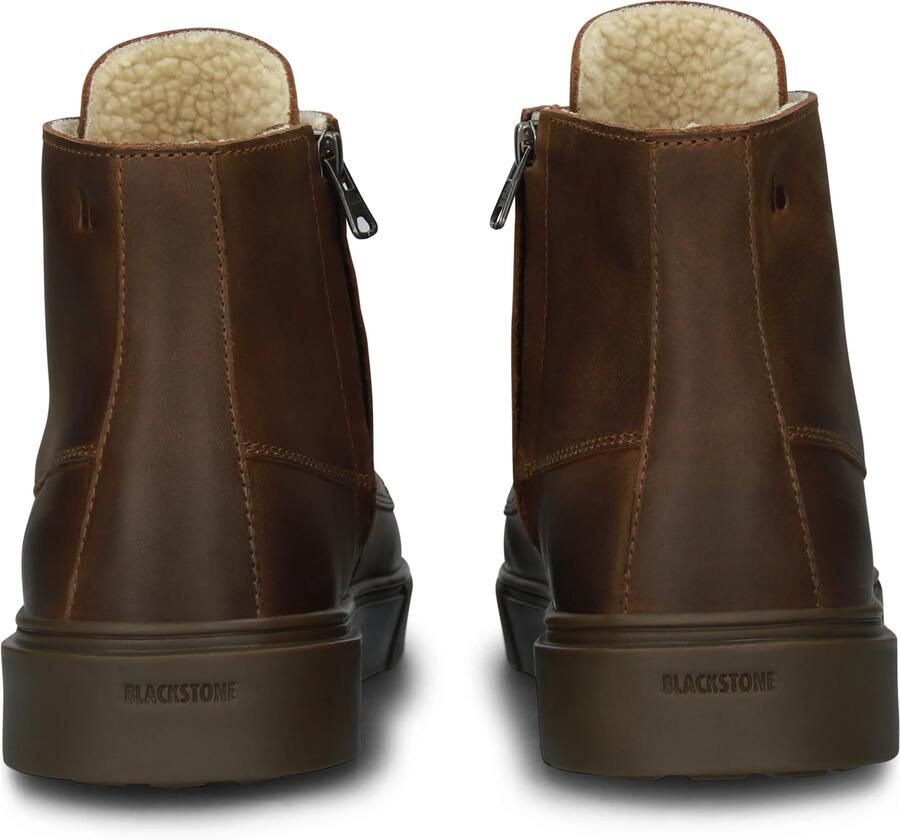 Blackstone RUBY EERO ZIPPER CG188 Tan Sneaker (high) Heren Dark brown - Foto 6