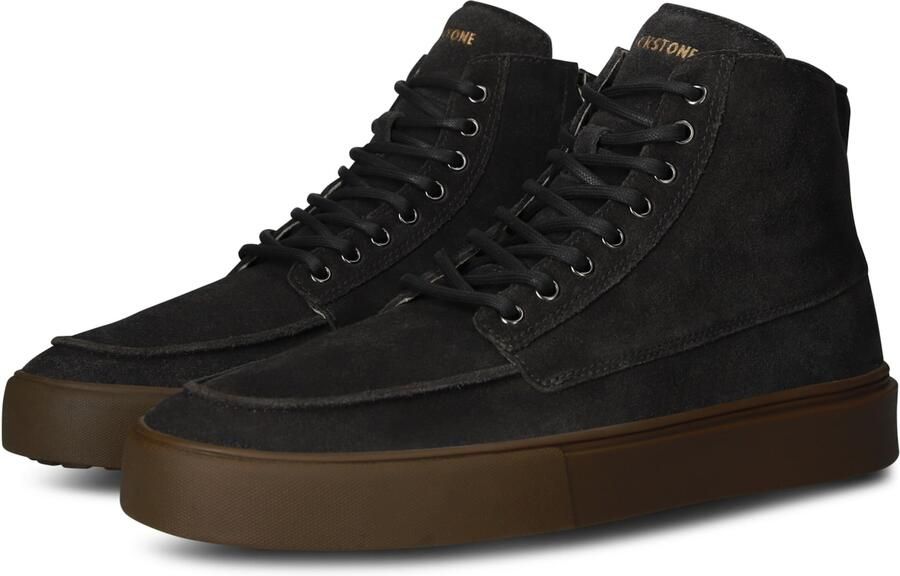 Blackstone RUBY EERO ZIPPER CG524 Bitumen Sneaker (high) Heren Dark grey - Foto 5