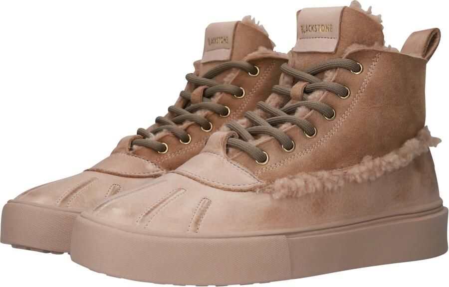 Blackstone SERMEQ NIVI CL206 Nude Sneaker (high) Dames Light brown - Foto 6