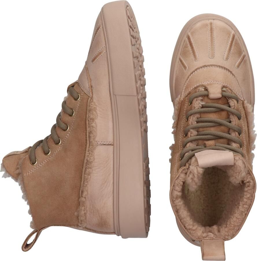 Blackstone SERMEQ NIVI CL206 Nude Sneaker (high) Dames Light brown - Foto 3