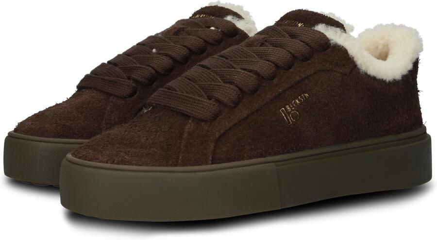 Blackstone QUARTZ ZEN EL295 Rain Drum Sneaker (low) Vrouw Dark brown - Foto 2