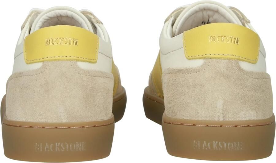 Blackstone SLATE HARPER II FL709 Lemon Icing Sneaker (low) Vrouw Off white - Foto 3