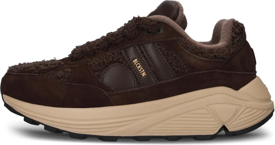 Blackstone V-RILEY GL780 Mole Runner Sneaker Vrouw Dark brown - Foto 6