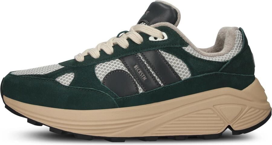 Blackstone V-RILEY GG675 Scarab Runner Sneaker Heren Dark green - Foto 6