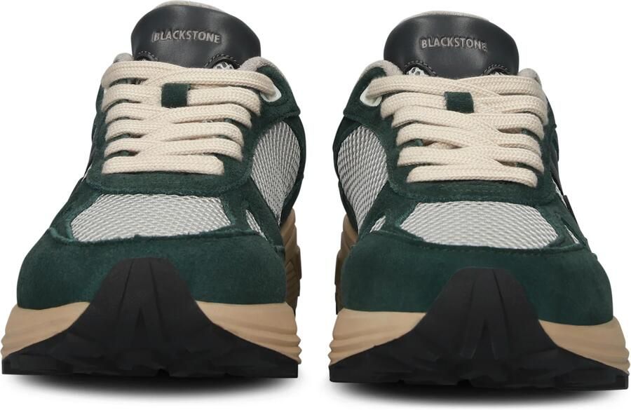 Blackstone V-RILEY GG675 Scarab Runner Sneaker Heren Dark green - Foto 3