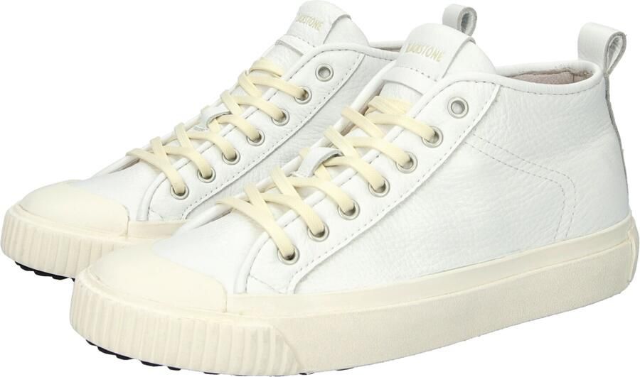 Blackstone Witte Mid Sneaker voor modebewuste vrouwen White Dames - Foto 2