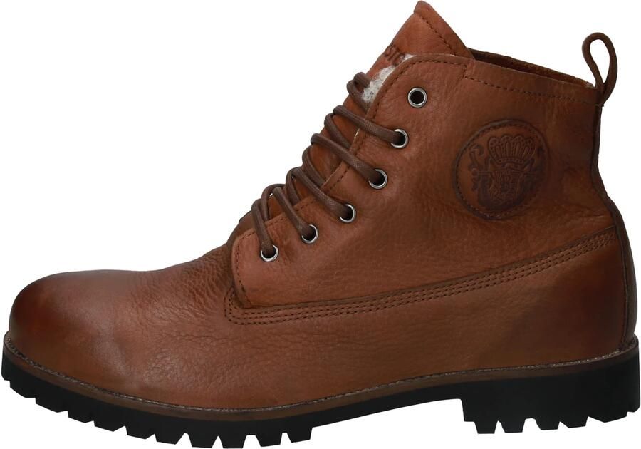 Blackstone SG31 OLD YELLOW LACE UP BOOT WATERPROOF MEMBRANE SHEEPSKIN Man Brown - Foto 4