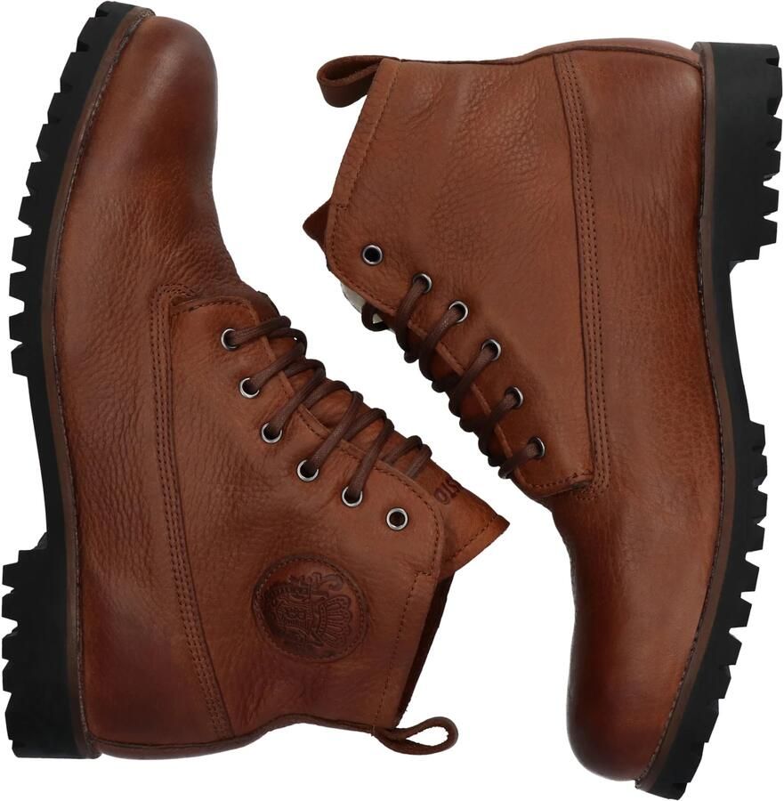 Blackstone SG31 OLD YELLOW LACE UP BOOT WATERPROOF MEMBRANE SHEEPSKIN Man Brown - Foto 5